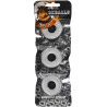 Oxballs Pack de 3 mini cockrings Oxballs transparents